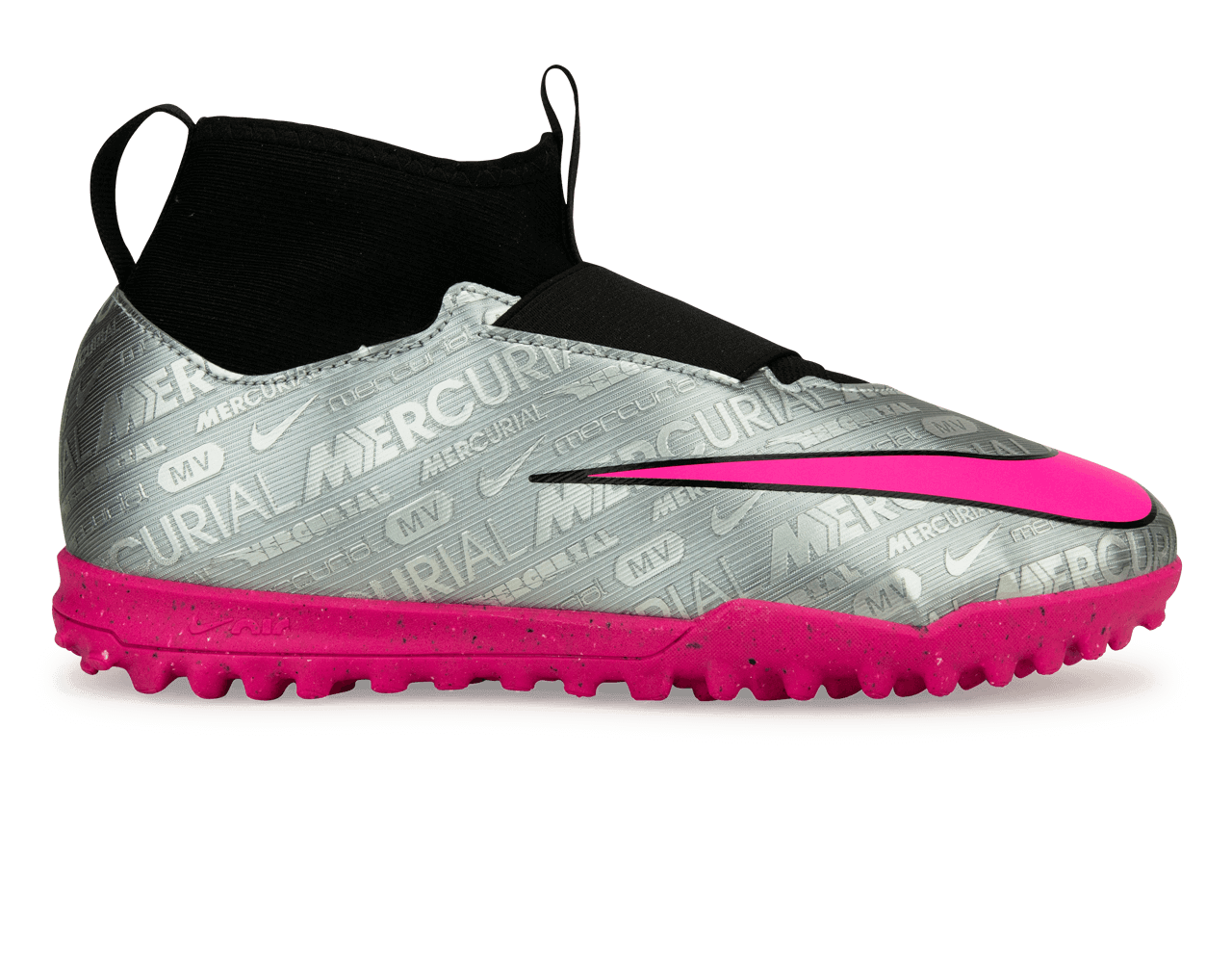 Nike Kids Zoom Mercurial Superfly 9 Academy XXV TF Silver/Black
