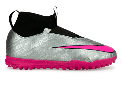 Nike Kids Zoom Mercurial Superfly 9 Academy XXV TF Silver/Black