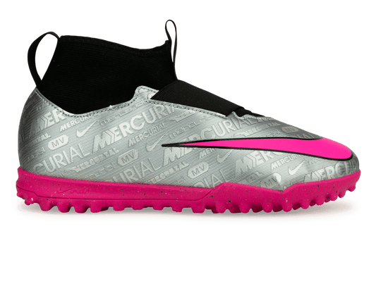 Nike Kids Zoom Mercurial Superfly 9 Academy XXV TF Silver/Black