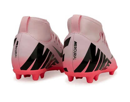 Nike Kids Zoom Mercurial Superfly 9 Club FG/MG Pink Foam/Black