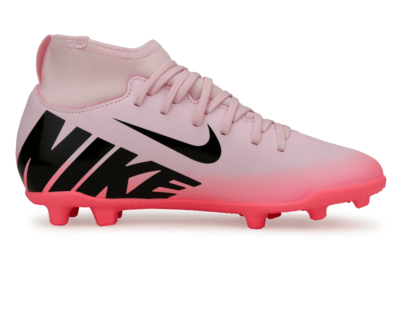 Nike Kids Zoom Mercurial Superfly 9 Club FG/MG Pink Foam/Black