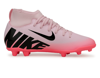 Nike Kids Zoom Mercurial Superfly 9 Club FG/MG Pink Foam/Black
