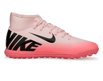 Nike Kids Mercurial Superfly 9 Club TF Pink Foam/Black