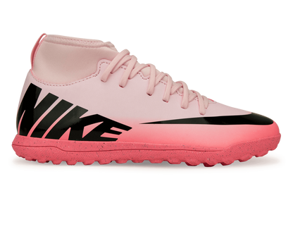 Nike Kids Mercurial Superfly 9 Club TF Pink Foam/Black