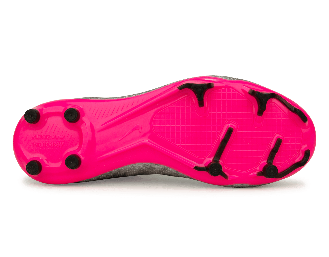 Nike Kids Zoom Mercurial Superfly 9 Pro FG Silver/Pink
