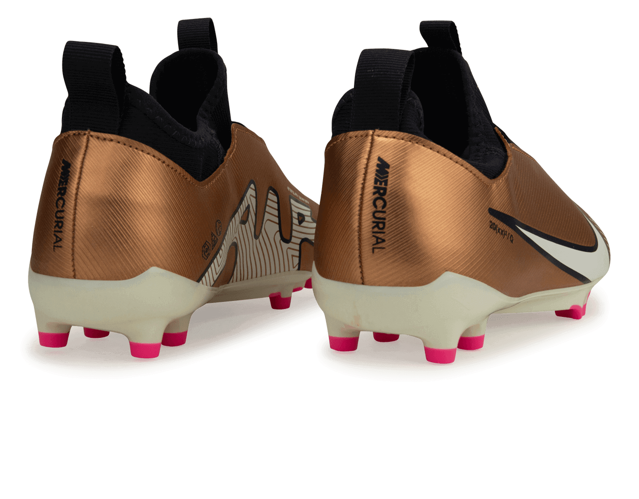 Nike Kids Zoom Mercurial Vapor 15 Academy FG/MG Metallic Copper