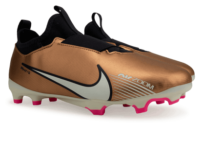 Nike Kids Zoom Mercurial Vapor 15 Academy FG/MG Metallic Copper