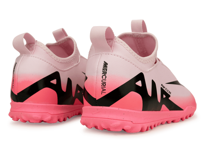 Nike Kids Zoom Mercurial Vapor 15 Academy TF Pink Foam/Black