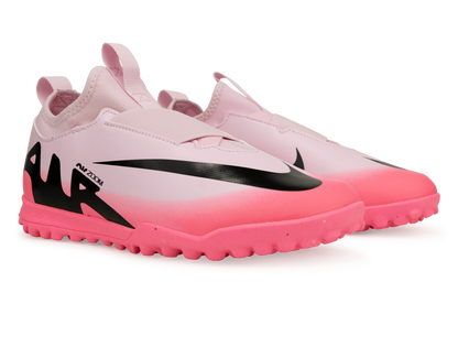 Nike Kids Zoom Mercurial Vapor 15 Academy TF Pink Foam/Black