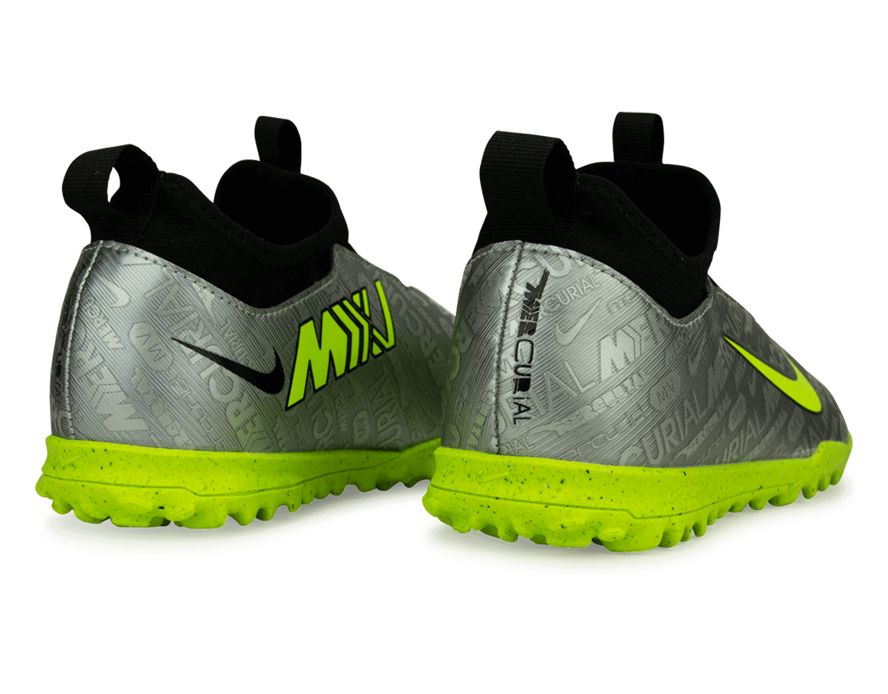 Nike Kids Zoom Mercurial Vapor 15 Academy XXV TF Silver/Volt