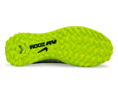Nike Kids Zoom Mercurial Vapor 15 Academy XXV TF Silver/Volt