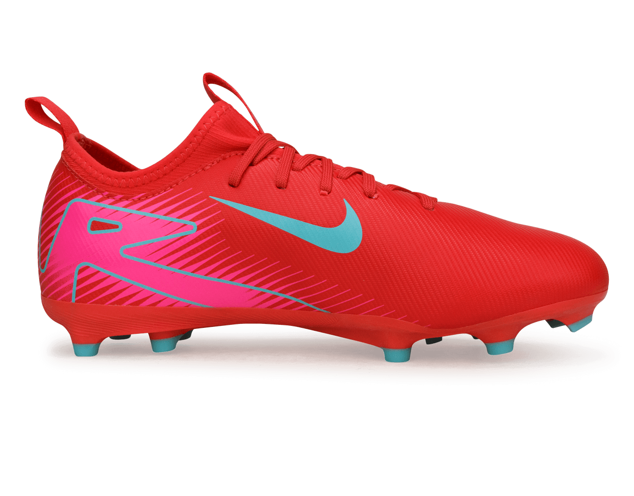 Nike Kids Zoom Mercurial Vapor 16 Academy FG Ember Glow/Aurora Green