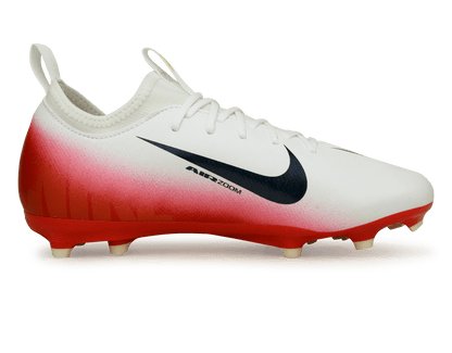 Nike Kids Zoom Mercurial Vapor 16 Academy LV8 FG/MG Red/Obsidian