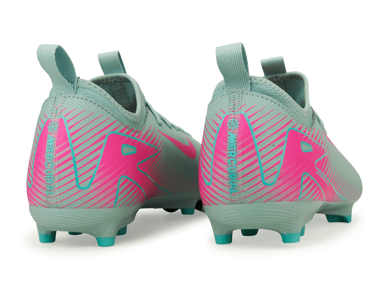 Nike Kids Zoom Mercurial Vapor 16 Academy FG/MG Ocean Cube/Pink Blast