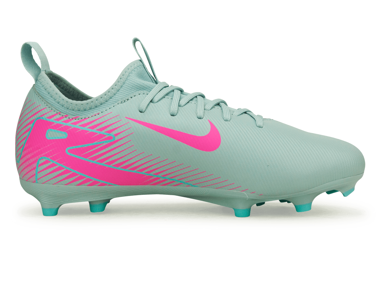 Nike Kids Zoom Mercurial Vapor 16 Academy FG/MG Ocean Cube/Pink Blast