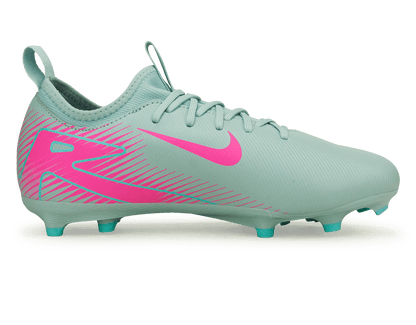 Nike Kids Zoom Mercurial Vapor 16 Academy FG/MG Ocean Cube/Pink Blast