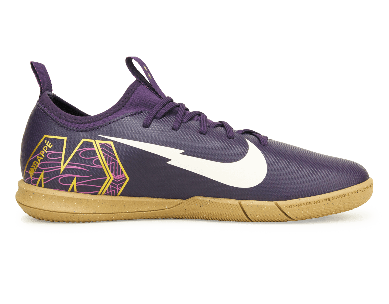 Nike Kids Zoom Mercurial Vapor 16 Academy KM IC Grand Purple/Pale Ivory