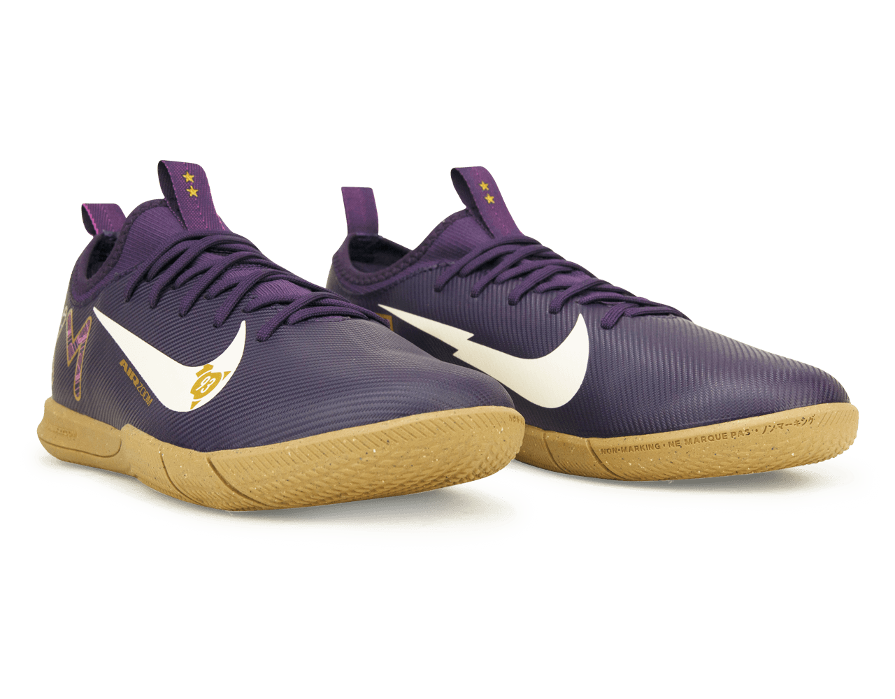 Nike Kids Zoom Mercurial Vapor 16 Academy KM IC Grand Purple/Pale Ivory