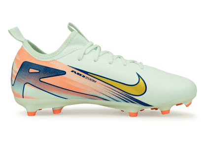 Nike Kids Zoom Mercurial Vapor 16 Academy MDS 009 FG/MG Barely Green/Metallic Gold