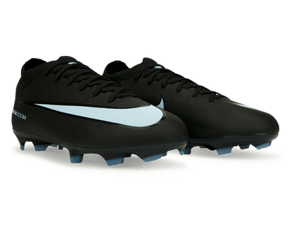 Nike Kids Zoom Mercurial Vapor 16 Pro FG Black/Ice Blue