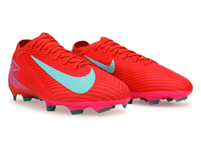 Nike Kids Zoom Mercurial Vapor 16 Pro FG Ember Glow/Aurora Green