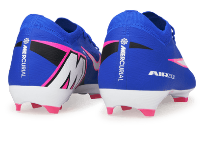 Nike Kid's Zoom Mercurial Vapor 16 Pro FG Racer Blue/White
