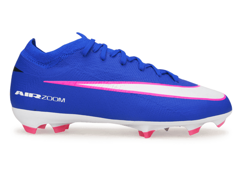 Nike Kid's Zoom Mercurial Vapor 16 Pro FG Racer Blue/White