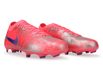 Nike Kids Zoom Mercurial Vapor 16 Pro 'Vini Jr' FG Sunset Pulse/Old Royal