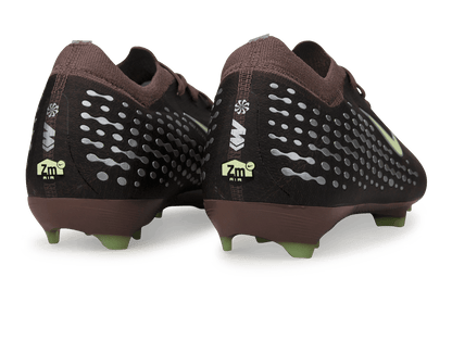 Nike Kid's Zoom Mercurial Vapor 16 Pro 'Kylian Mbappe' FG Plum Eclipse/Metallic Silver