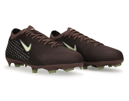Nike Kid's Zoom Mercurial Vapor 16 Pro 'Kylian Mbappe' FG Plum Eclipse/Metallic Silver
