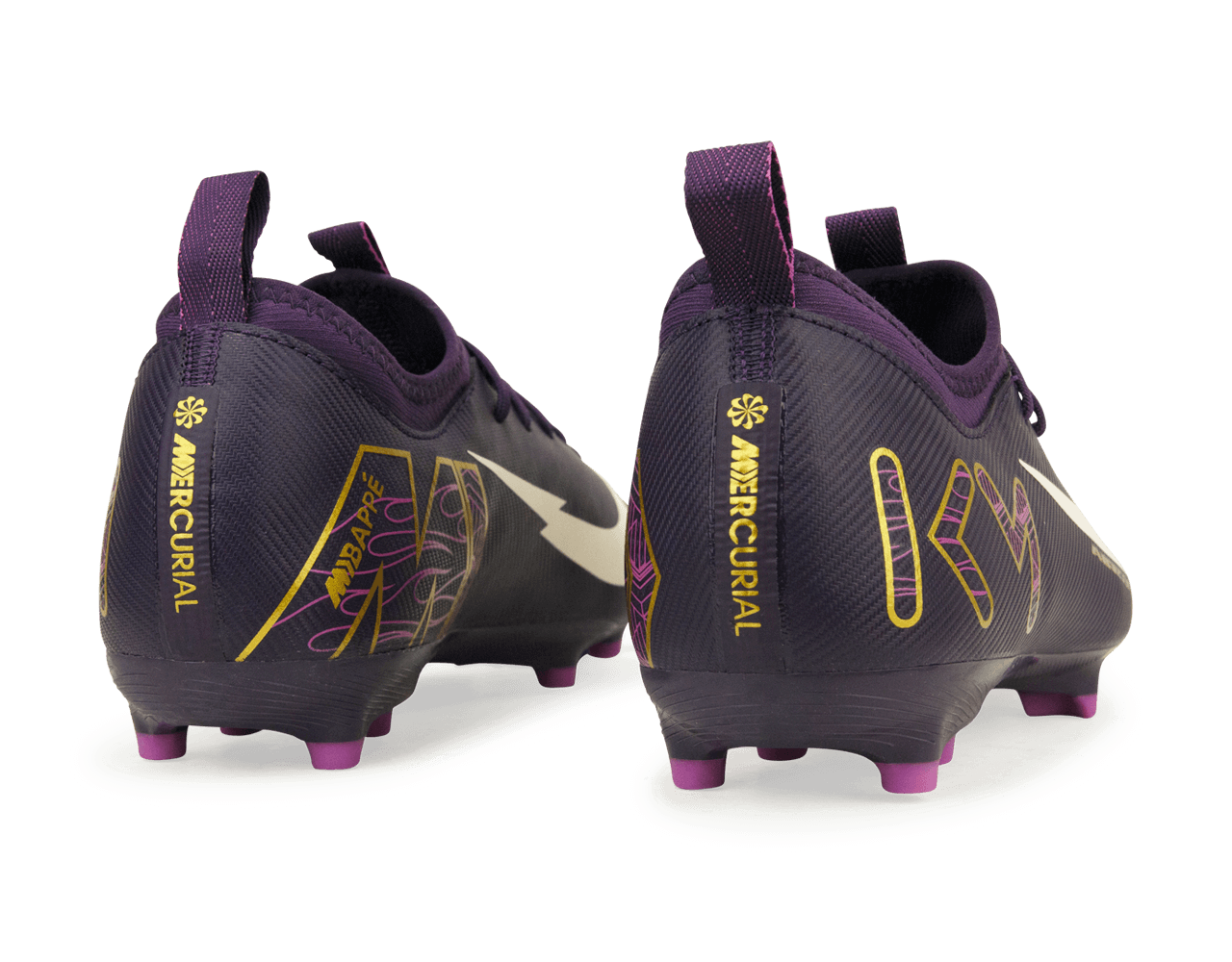 Nike Kids Zoom Mercurial Vapor 16 Academy KM FG/MG Grand Purple/Pale Ivory