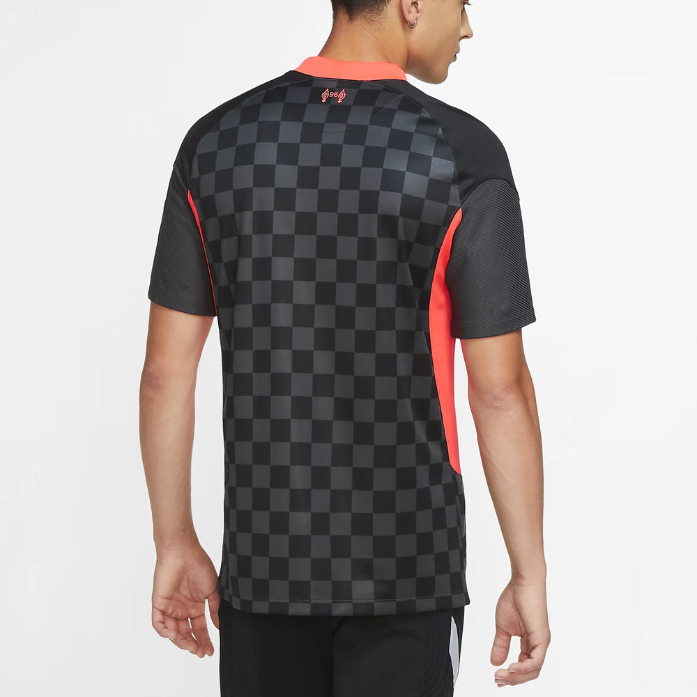 Nike Men's Liverpool 20/21 Third Jersey Anthracite/Black/Laser Crimson