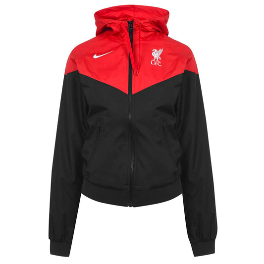 Nike Women's Liverpool FC Windrunner Jacket Black/University Red