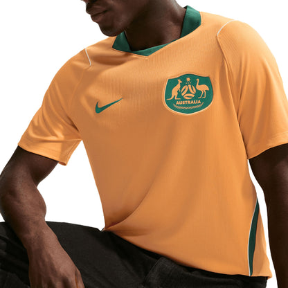 Nike Men's Australia World Cup 2026 Home Jersey Yellow/Green