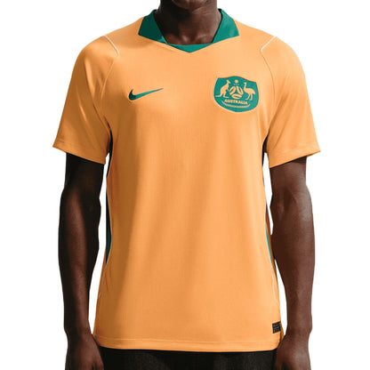 Nike Men's Australia World Cup 2026 Home Jersey Yellow/Green