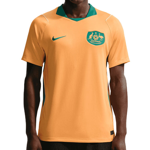 Nike Men's Australia World Cup 2026 Home Jersey Yellow/Green