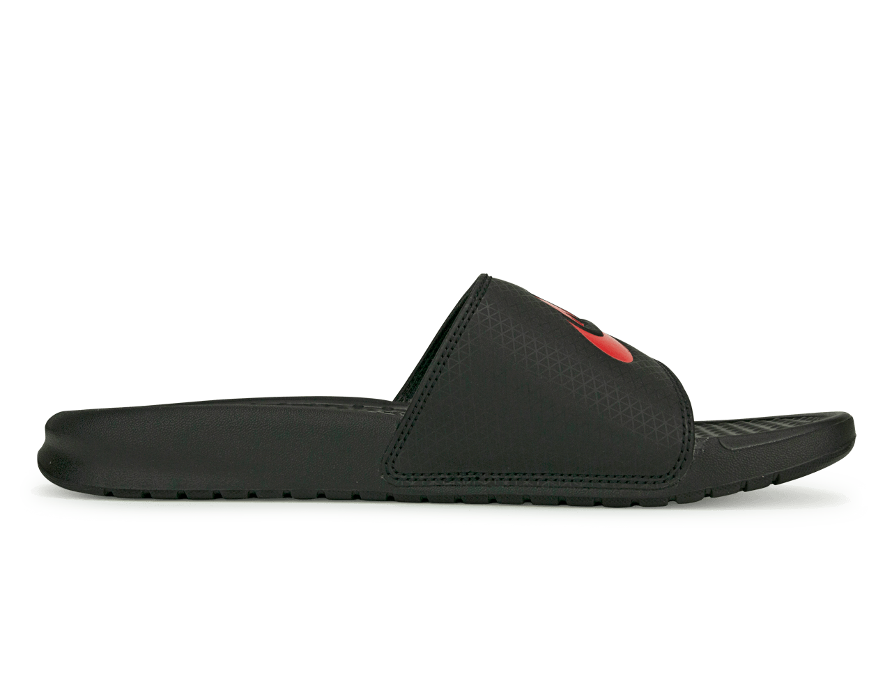 Nike Men's Benassi JDI Sandal Black/Challenge Red