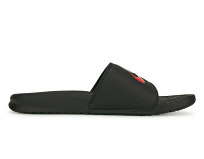 Nike Men's Benassi JDI Sandal Black/Challenge Red
