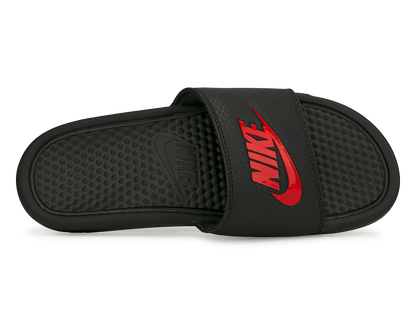 Nike Men's Benassi JDI Sandal Black/Challenge Red
