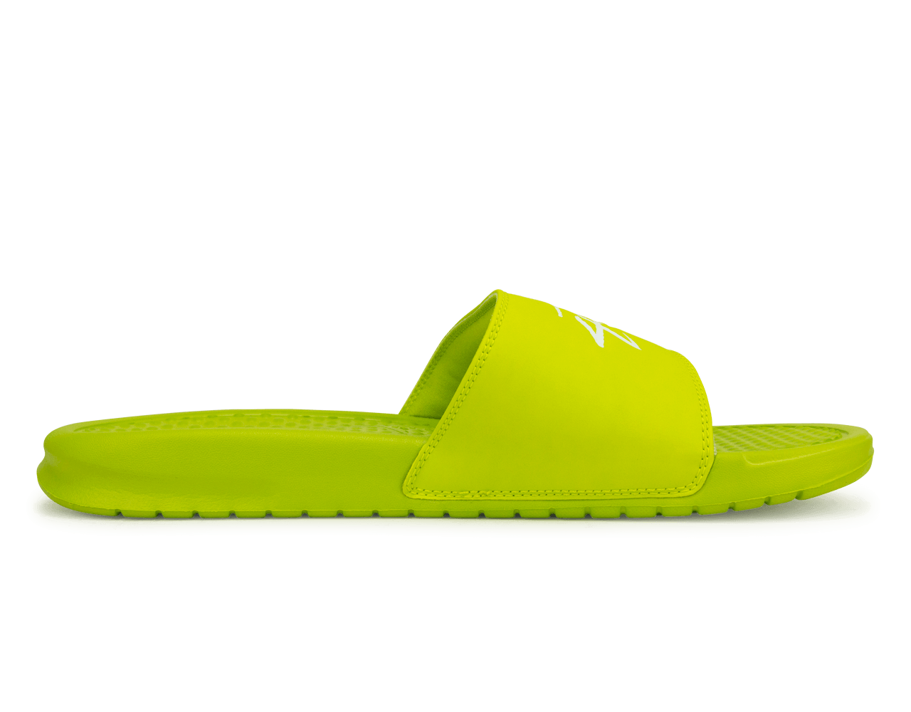 Nike Men's Benassi Stussy Sandal Green/White
