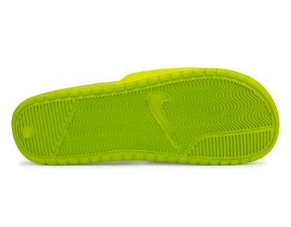 Nike Men's Benassi Stussy Sandal Green/White