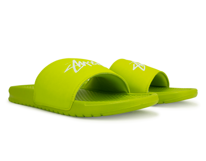 Nike Men's Benassi Stussy Sandal Green/White
