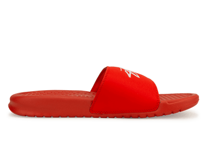 Nike Men's Benassi Stussy Sandal Red/White
