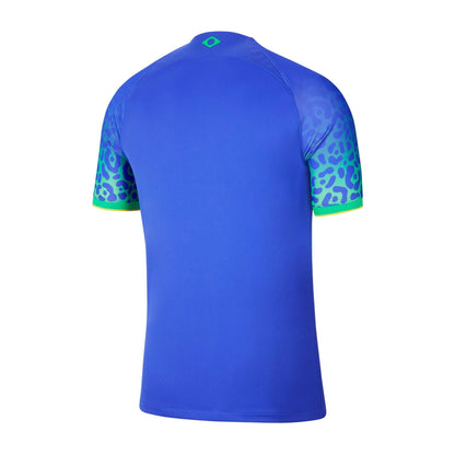 Nike Men's Brazil 2022/23 Away Jersey Paramount Blue/Green Spark