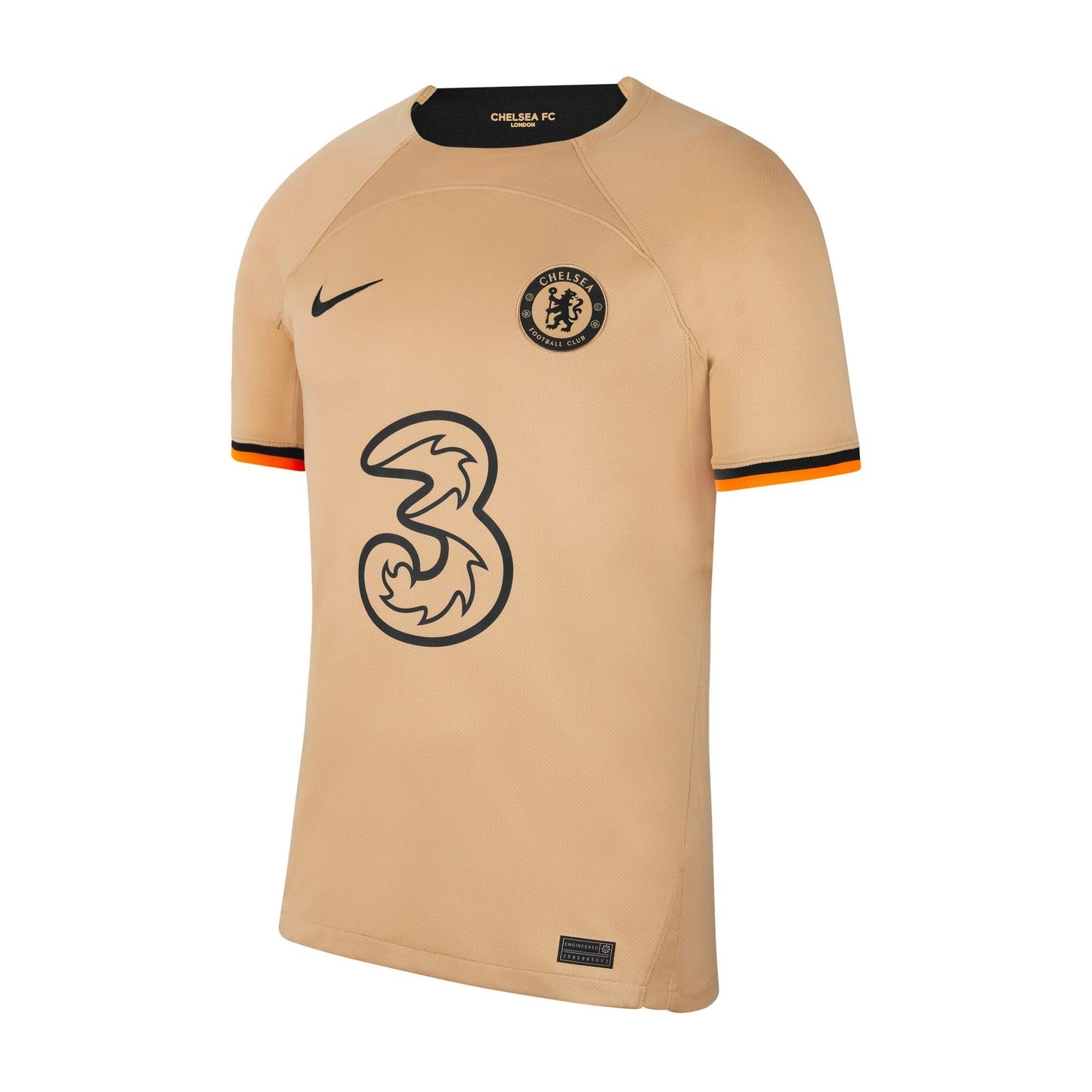 Nike Men's Chelsea FC 2022/23 Third Jersey Black