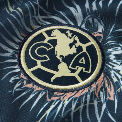 Nike Men's Club America 2021/22 Pre-Match Jersey Armory Navy/Lemon Chiffon