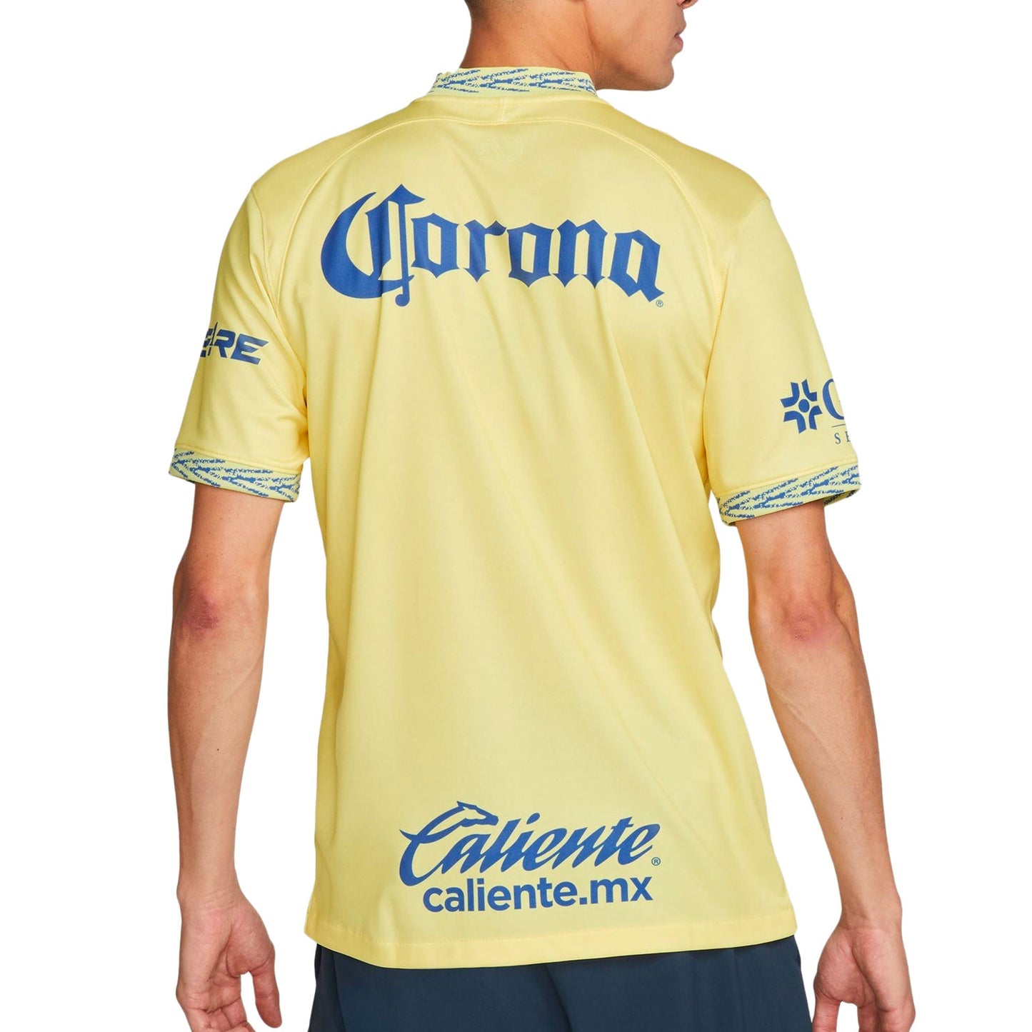 Nike Men's Club America 2022/23 Home Jersey Lemon Chiffon/Blue