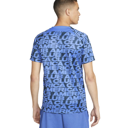 Nike Men's Club America 2022 Pre-Match Jersey Navy/White