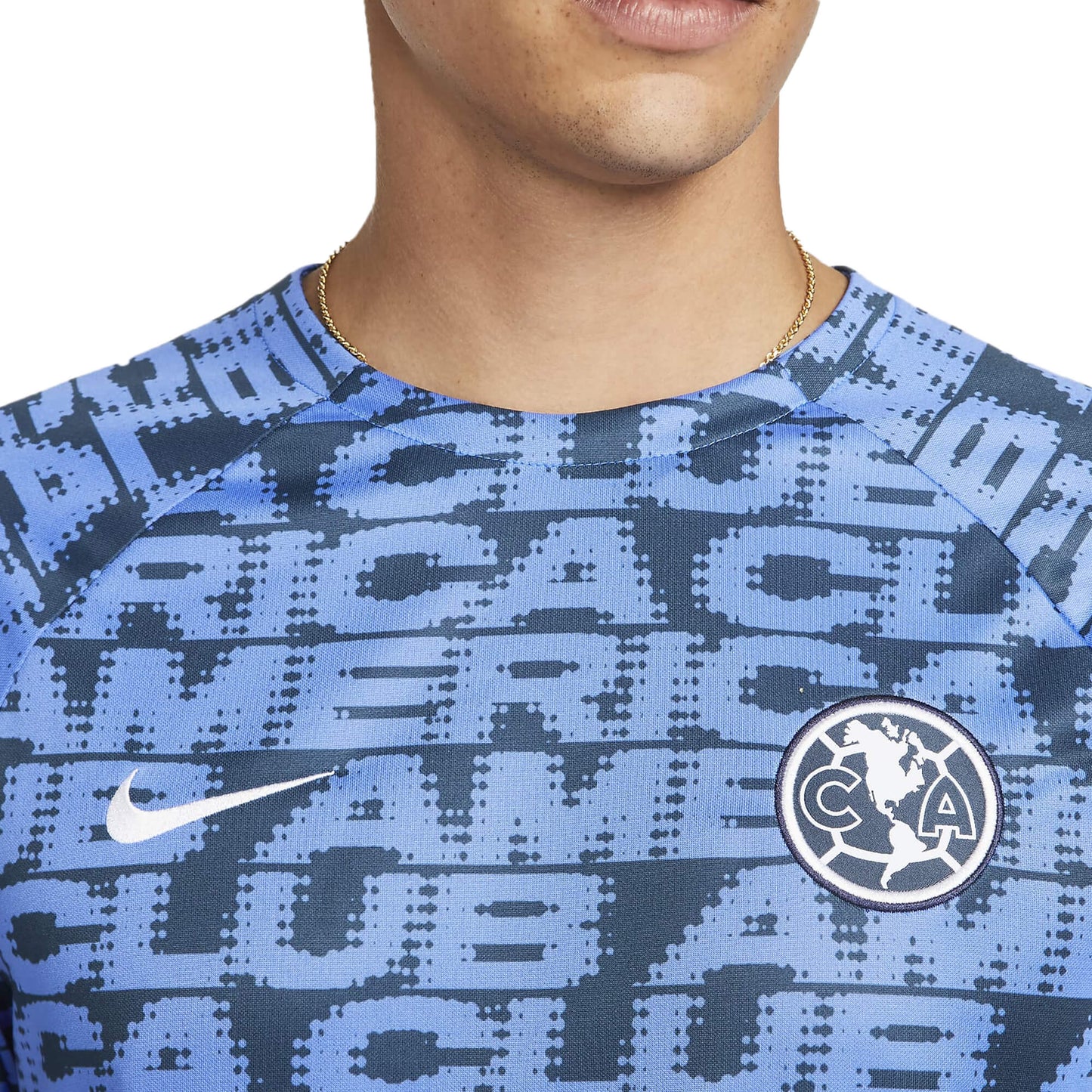 Nike Men's Club America 2022 Pre-Match Jersey Navy/White