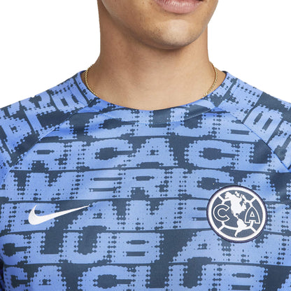 Nike Men's Club America 2022 Pre-Match Jersey Navy/White